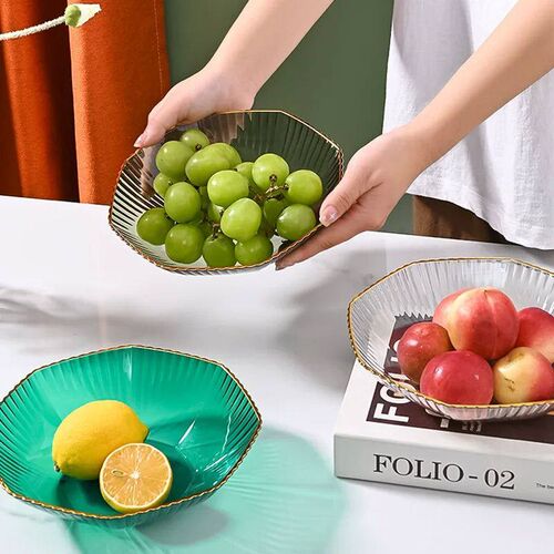 1PCS Table Plates for Serving Plates Dinnerware PET Partitio