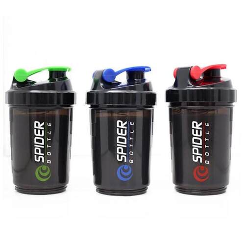 3 Layers Shaker Protein Bottle Powder Shake Cup Large Capaci