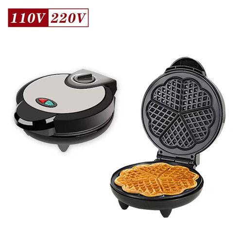 110V台湾香港英规外贸三明治华夫饼机Sandwich Waffle Cake Maker