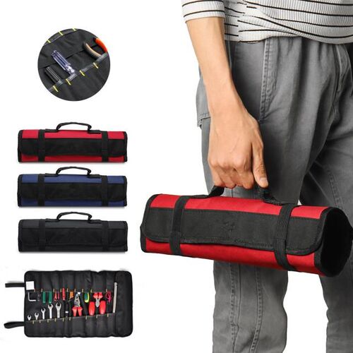Multifunction 600D Oxford Cloth Wrench Bag Folding Tool Roll