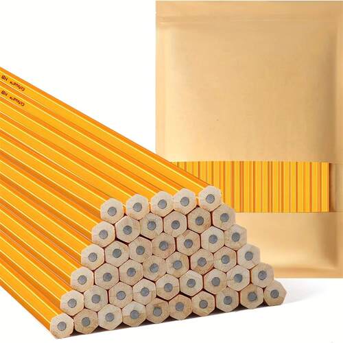 50/100/150pcs Pencils With Eraser Top, 2 HB Pencils Drawing