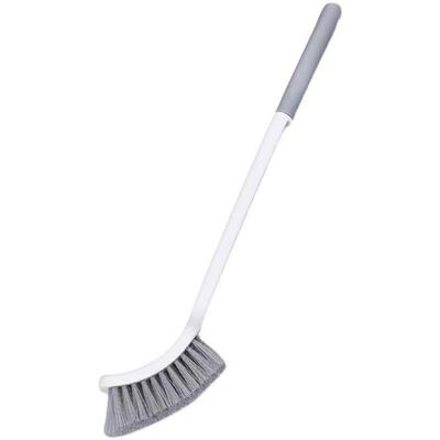 Home-use toilet brush with no dead angles, featuring soft br