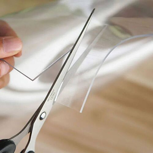 New Arrival PVC Tablecloth Transparent Soft Glass Table ver
