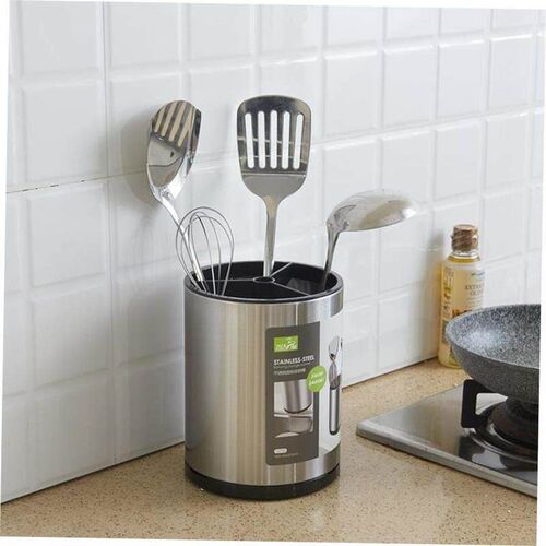 Knief holder tube spoon storage box rack kitchen cutlery org