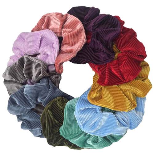 10/6 Accessories Scrunchies Hair Scrunchy Women Velvet Solid