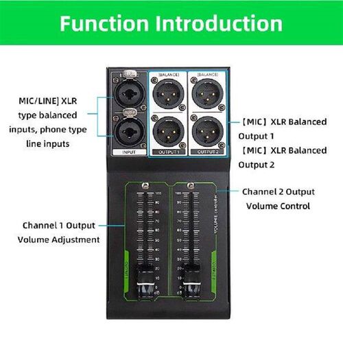 Passive Volume Controller Metal Music Volumes Controller