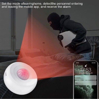 Motion Detector Wide Detection Range Easy Installation High