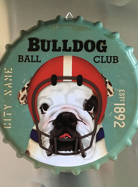 复古墙壁创意挂饰啤酒盖酒吧墙面壁饰铁皮画咖啡厅挂件工业风装饰