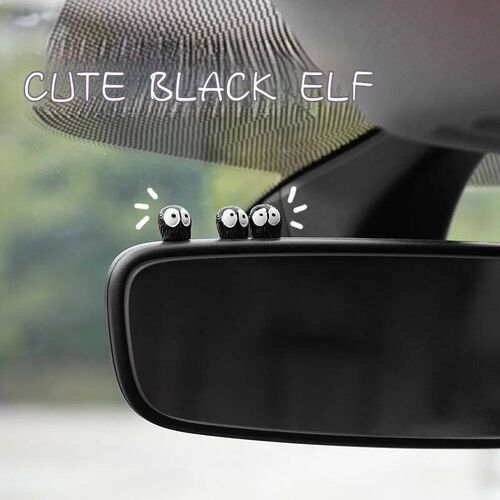 5/10/20/50pcs Cute Black Elf Car Interior Decoration Funny A