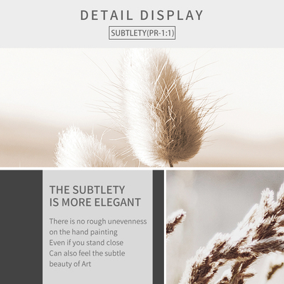 Flower Scenery Picture Home Wall Art  Painting Modern Nordic