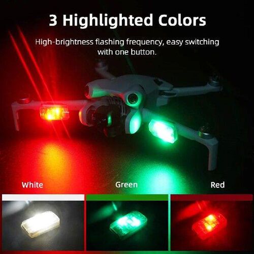 Drone Strobe Light For DJI Avata 2/ Mini 3/4 Mavic 3