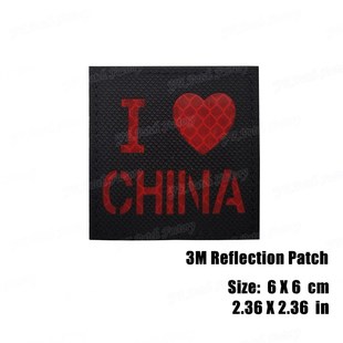 Chinese Flag Patches Iron on Communism Badges Five-Star Red