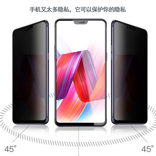 Cover Anti-Spy Screen Privacy Glass Film Protector for Samsu