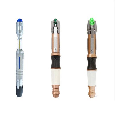 Hot TV Show Dr.WHO Cosplay Props 12th Sonic Screwdriver with