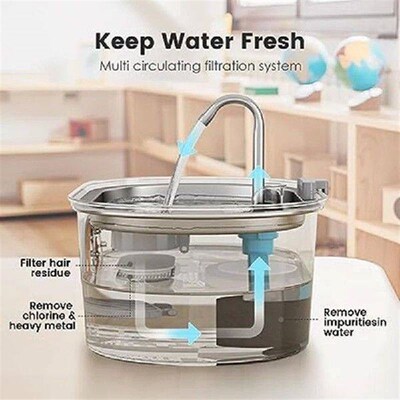 Pet Water Fountain Water Fountain Stainless Steel With