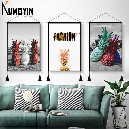 Sofa backdrop wall painting cloth living room decoration