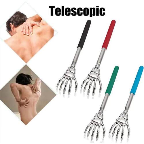 Stainless Steel Back Scratcher Telescopic Scratching Massage