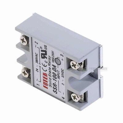 *1pcs SSR-100DA 100A Solid State Relay Module 3-32V DC Input