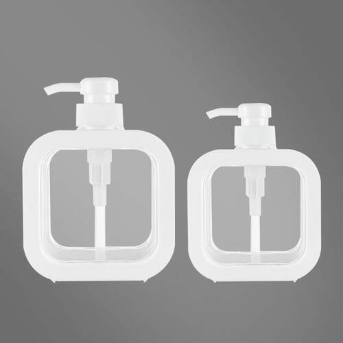 Pump Dispenser Refill Bottle for Bathroom, Large Capacity Ha