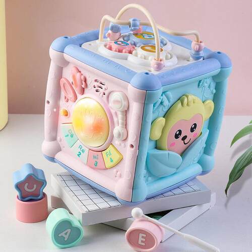 Baby Muscal Box Toddler Funny Hand Drum Toy Baby ActvtyC外贸
