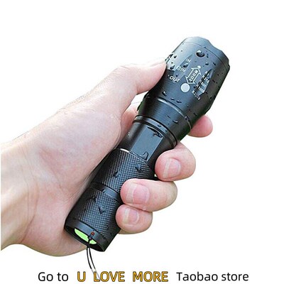 Mini Rechargeable LED Flashlight A100 Outdoor LED Flashlight
