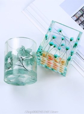 Silicone Mold Epoxy Resin DIY Pen Container Organizer