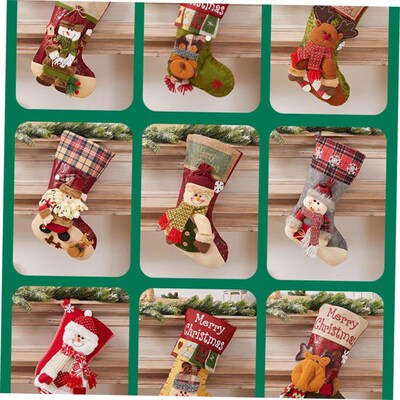 Christmas stockings Christmas Eve presents goody bag pendant