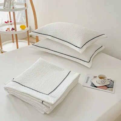 French Style Quilted Summer Comforter Set Elegance Princess