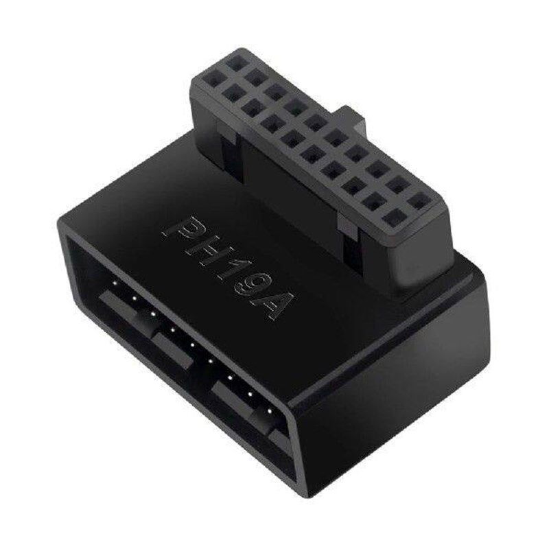 Computer Motherboard Header Adapter USB 3.0 19P/20P 90