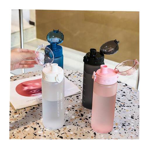 780ml Portable Clear Water Bottle Bpa Free Plastic Tea Coffe
