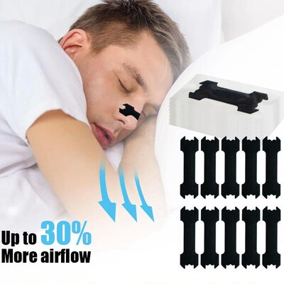 60/30/10PCS Black Nose Strips Extra Strength Nasal Strips Be