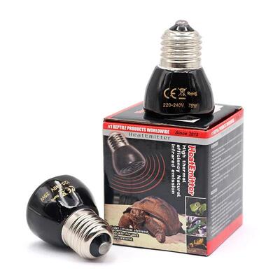 220V Far Infrared Heating Lamp Black Ceramic E27 Pet Warmer