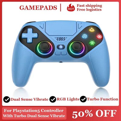 Wireless Controller For Ps5/Ps5 Pro/Ps5 Slim/Pc With Hall Jo