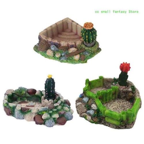 R3MA Bowl Worm Dish Resin Pet Bowls Amphibian Feeder