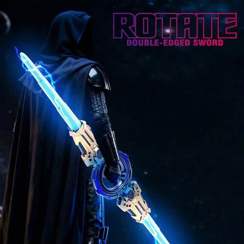 Outdoor Toy Bright Rotate Sword Multi-Color Flash LED Light