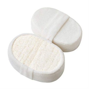 natural luffa bath brush, bath rubbing back brush丝瓜沐浴刷