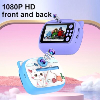 Children Digital Camera Instant Print for Kids Thermal Print
