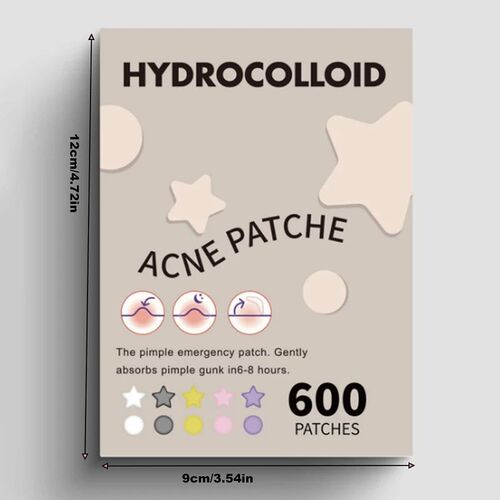 18-600pcs Star Pimple Patch Acne Colorful Invisible Acne Rem