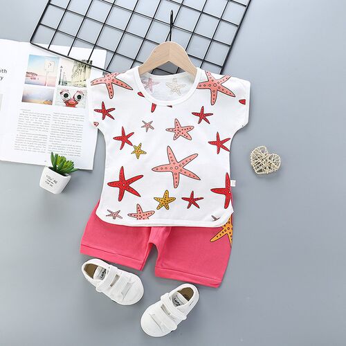 2020 Summer Children Suits For Boys And Girls Short Sleeve S