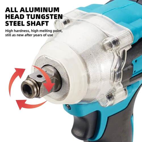 520N.m Cordless Electric Impact Wrench Brushless Electric Wr
