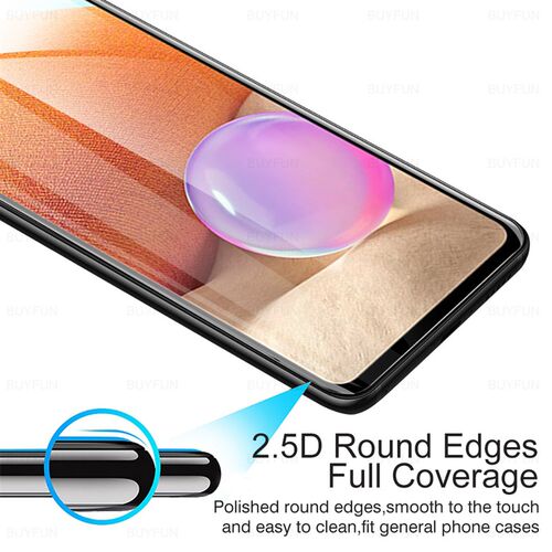 2in1 9D Screen Protective Glass On Sumsung A32 4G A325F