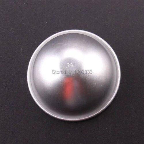500 pcs DIY Fashion Ball Aluminium Alloy Sphere Bath Bomb