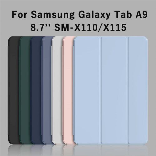 For  Galaxy Tab A9 2024 8.7 SM-X110 SM-X115 Tri-fold Flip
