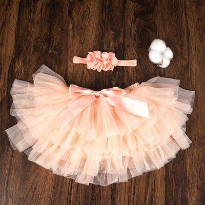 Baby Girls Tulle Tutu Bloomers Infant Newborn Diapers ver 2p