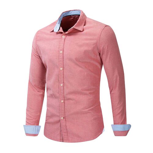 -Casual Loose Lapel Mens Shirts Fashion Tops European Size