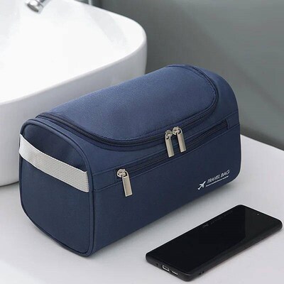 Men Travel Toiletry Cosmetic Makeup Bag Portable Hanging Toi