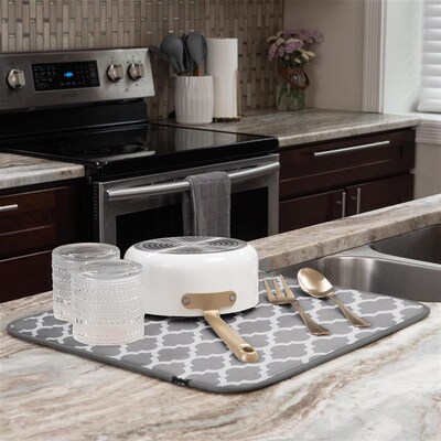 Dish Drying Mat Pad  Kitchen Counter Mat Super Absorbent