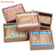 Head Double Cotton Swab Sticks 200PCS Bamboo Box