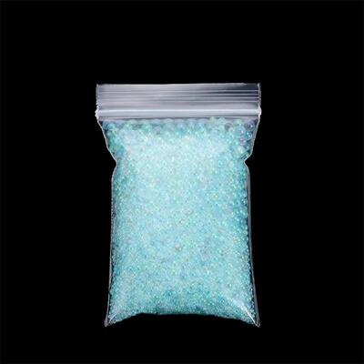 Colorful Mixed Water Bubble Beads Mini Glass No Hole Bead fo