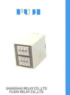 富继FUJI JSZ3P-R 0.1S-99H 通电延时ST5P 220V24 电子式无限循环